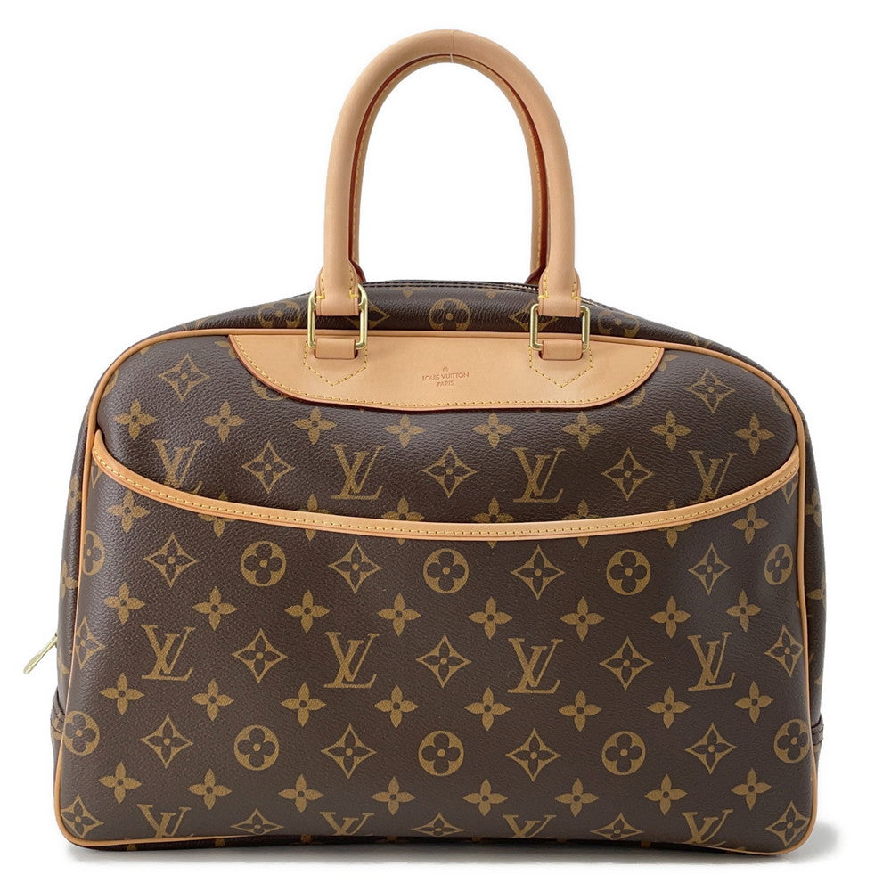 LOUIS VUITTON Deauville Bowling Vanity BrownM47270 Monogram
