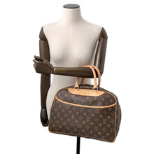 将图像加载到图库查看器中，LOUIS VUITTON Deauville Bowling Vanity BrownM47270 Monogram

