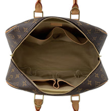 将图像加载到图库查看器中，LOUIS VUITTON Deauville Bowling Vanity BrownM47270 Monogram
