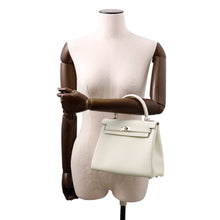 将图像加载到图库查看器中，HERMES Kelly Retourne mushroom Togo Leather Size 25
