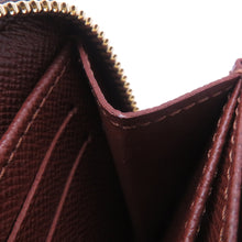 将图像加载到图库查看器中，LOUIS VUITTON Zippy Coin Purse BrownM60067 Monogram
