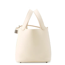 将图像加载到图库查看器中，HERMES Picotin Lock Craie Taurillon Clemence Size PM
