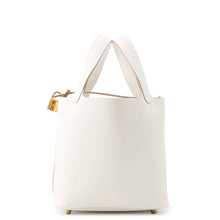 将图像加载到图库查看器中，HERMES Picotin Lock Grease pail Taurillon Clemence Size PM
