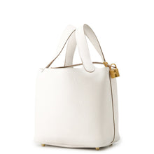 将图像加载到图库查看器中，HERMES Picotin Lock Grease pail Taurillon Clemence Size PM
