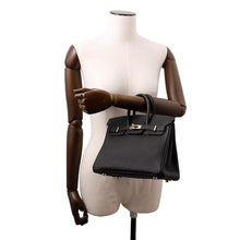 Load image into Gallery viewer, HERMES Birkin Black Togo Leather Size 25
