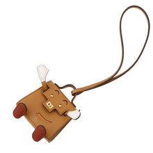 将图像加载到图库查看器中，HERMES Bijoux Dosac Kelly Doll Natural Sable/Orange/Nata/Brique Tadelakt Leather
