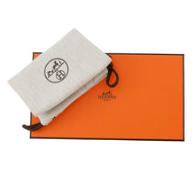 将图像加载到图库查看器中，HERMES Bijoux Dosac Kelly Doll Natural Sable/Orange/Nata/Brique Tadelakt Leather
