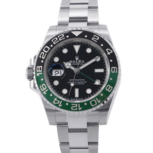 Load image into Gallery viewer, ROLEX GMT MasterⅡ W40mm Stainless Steel Black Dial126720VTNR
