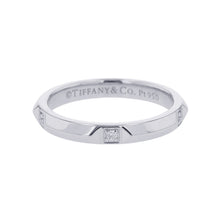Load image into Gallery viewer, TIFFANY&amp;Co. True Band 5P Diamond Ring Size Approximately No. 1067133749 Pt950
