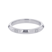 Load image into Gallery viewer, TIFFANY&amp;Co. True Band 5P Diamond Ring Size Approximately No. 1067133749 Pt950
