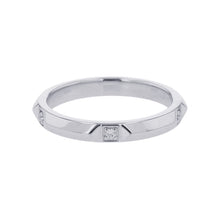 Load image into Gallery viewer, TIFFANY&amp;Co. True Band 5P Diamond Ring Size Approximately No. 1067133749 Pt950

