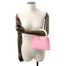 将图像加载到图库查看器中，LOUIS VUITTON Capucines Candy pinkM22375 Taurillon Leather Size MINI
