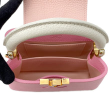 Load image into Gallery viewer, LOUIS VUITTON Capucines Candy pinkM22375 Taurillon Leather Size MINI
