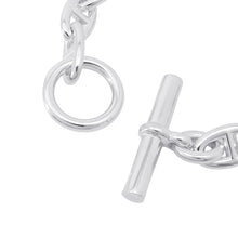 将图像加载到图库查看器中，HERMES Chaine d&#39;Ancre Bracelet 11 frames Size GM SV925
