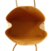 Load image into Gallery viewer, HERMES Garden Party Biscuit Toile Officier Negonda Leather Size TPM

