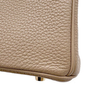 Load image into Gallery viewer, HERMES Birkin Beige Marfa Togo Leather Size 25
