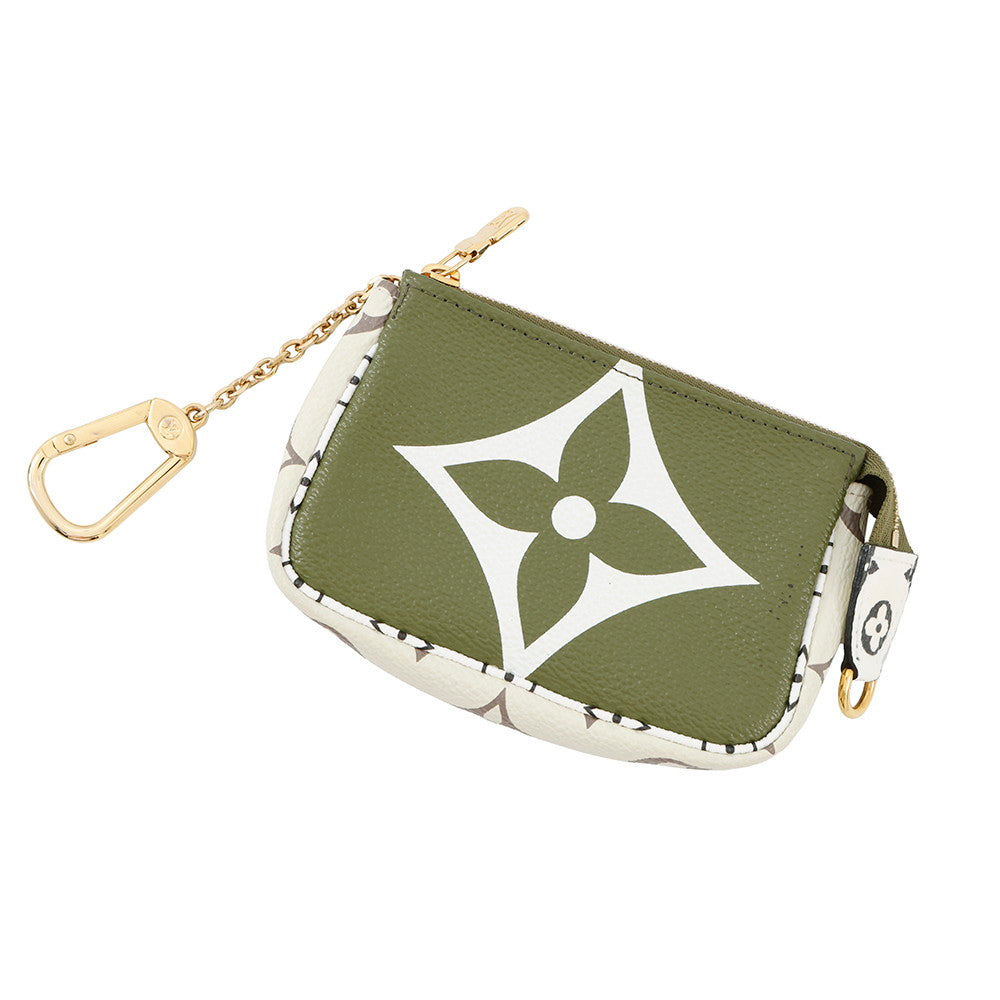 LOUIS VUITTON Mini Pochette Accessoires Beige/KhakiM67579 Monogram Monogram Giant