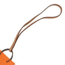 Load image into Gallery viewer, HERMES SacOrange Bag Charm Feu/Gold Lambskin
