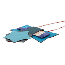 Load image into Gallery viewer, HERMES Petit H Cockade Blue/Multicolor Taurillon Clemence
