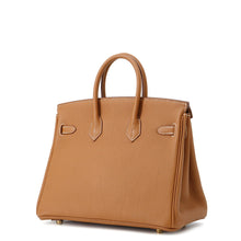 将图像加载到图库查看器中，HERMES Birkin Gold Togo Leather Size 25
