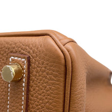 将图像加载到图库查看器中，HERMES Birkin Gold Togo Leather Size 25
