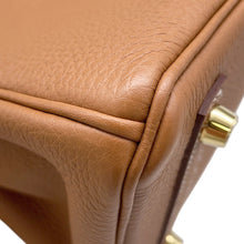 将图像加载到图库查看器中，HERMES Birkin Gold Togo Leather Size 25
