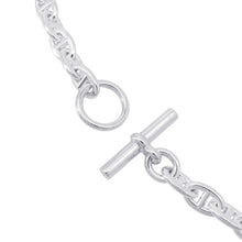 将图像加载到图库查看器中，HERMES Chaine d&#39;Ancre Necklace Size PM/43 frames SV925
