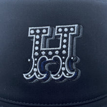 Load image into Gallery viewer, HERMES Hat Harper H Electric Size 57 Encre Cotton100%
