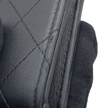 Load image into Gallery viewer, CHANEL Matelasse compact wallet BlackAP3997 Calf Leather
