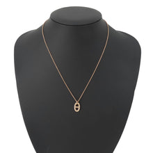 Load image into Gallery viewer, HERMES Chaine d&#39;Ancre Farandole Necklace Size PM 18K Pink Gold
