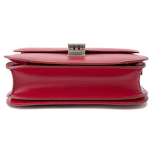Load image into Gallery viewer, CELINE Classic Box Shoulder Bag Red189173DLS Leather Size Medium
