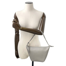 Load image into Gallery viewer, LOEWE Suna Fujita Collaboration Bear Hammock Hobo Bag Pearl GreyA538G13X05 Leather Size Mini
