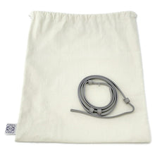 Load image into Gallery viewer, LOEWE Suna Fujita Collaboration Bear Hammock Hobo Bag Pearl GreyA538G13X05 Leather Size Mini
