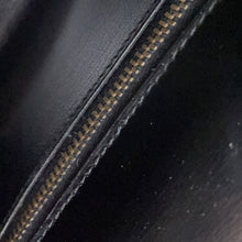 将图像加载到图库查看器中，HERMES Kelly Sellier Black Box Calf Leather Size 28
