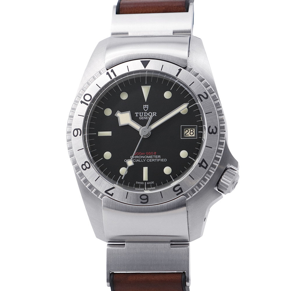 TUDOR Black bay W42mm Stainless Steel Leather Black Dial70150