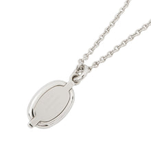 将图像加载到图库查看器中，HERMES Mini Maillon Necklace Size PM Black Lacquer Metal
