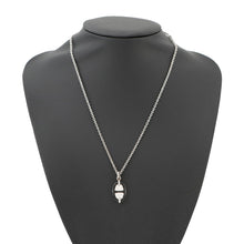 将图像加载到图库查看器中，HERMES Mini Maillon Necklace Size PM Black Lacquer Metal
