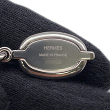 将图像加载到图库查看器中，HERMES Mini Maillon Necklace Size PM Black Lacquer Metal
