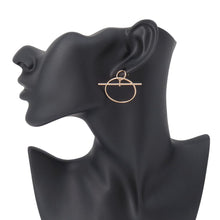 将图像加载到图库查看器中，HERMES Loop Earrings Echappé Size PM 18K Pink Gold
