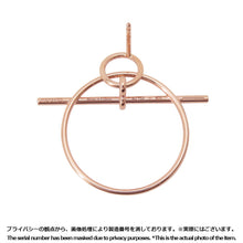将图像加载到图库查看器中，HERMES Loop Earrings Echappé Size PM 18K Pink Gold
