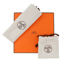 将图像加载到图库查看器中，HERMES Carrousel Belt Size 75 Mauve pale/Vert Maki Swift Leather Epsom
