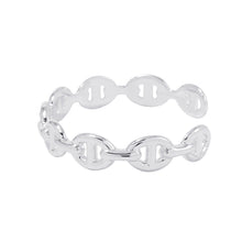 将图像加载到图库查看器中，HERMES Chaine d&#39;Ancre Bangle Size SH SV925
