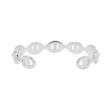 将图像加载到图库查看器中，HERMES Chaine d&#39;Ancre Bangle Size SH SV925
