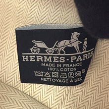 Load image into Gallery viewer, HERMES Brid a Black Beige Canvas Size GM
