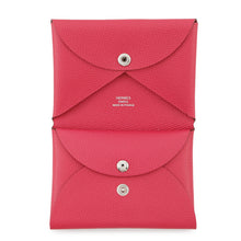 Load image into Gallery viewer, HERMES Calvi Duo Rose Extreme Epsom
