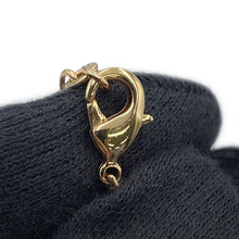 Load image into Gallery viewer, LOUIS VUITTON Louisette Signature NecklaceM01592 Gold Plated Rhinestone
