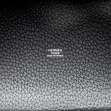 将图像加载到图库查看器中，HERMES Picotin Padlock Black Taurillon ClemenceTaurillon Size PM
