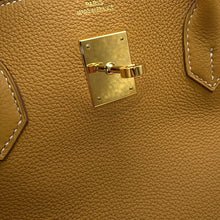 将图像加载到图库查看器中，HERMES Birkin Natural Sable Togo Leather Size 40
