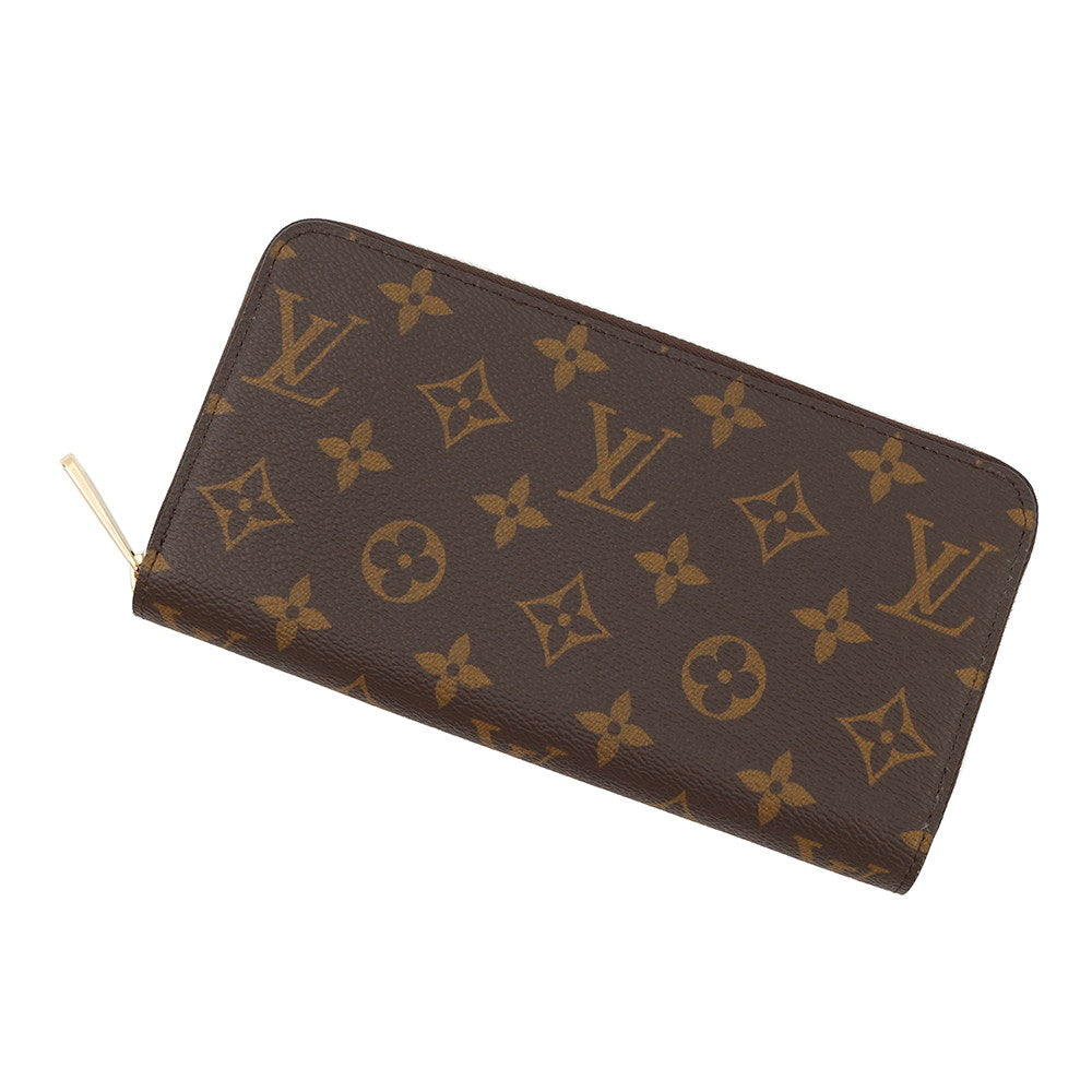 LOUIS VUITTON Zippy Wallet FuchsiaM41895 Monogram