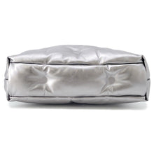 将图像加载到图库查看器中，Maison Margiela Maison Margiela Glam Slam Classic 2-Way Shoulder Bag SilverSB1WG0028 Leather Size Small
